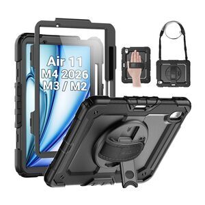 SEYMAC Case for iPad Air 11 Inch M4 / M3 / M2 (2026/2025 / 2024), Heavy Duty ...